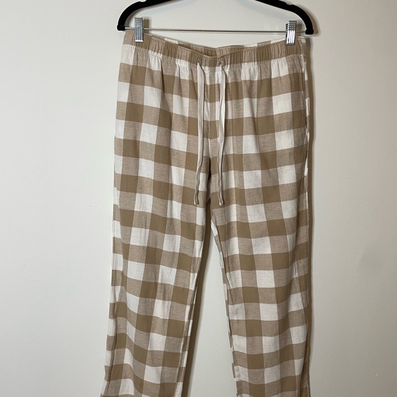 Plaid Button-Up Pajama Set - Picture 6 of 7